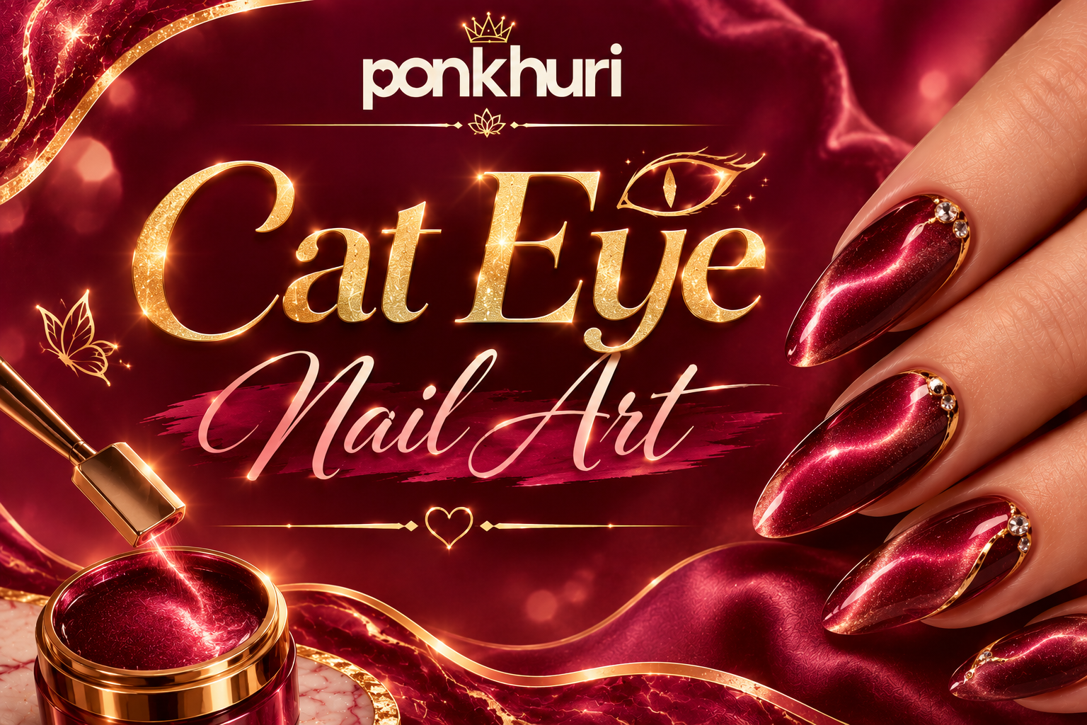 Cat Eye Nail Art
